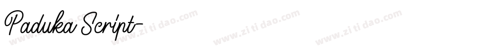 Paduka Script字体转换